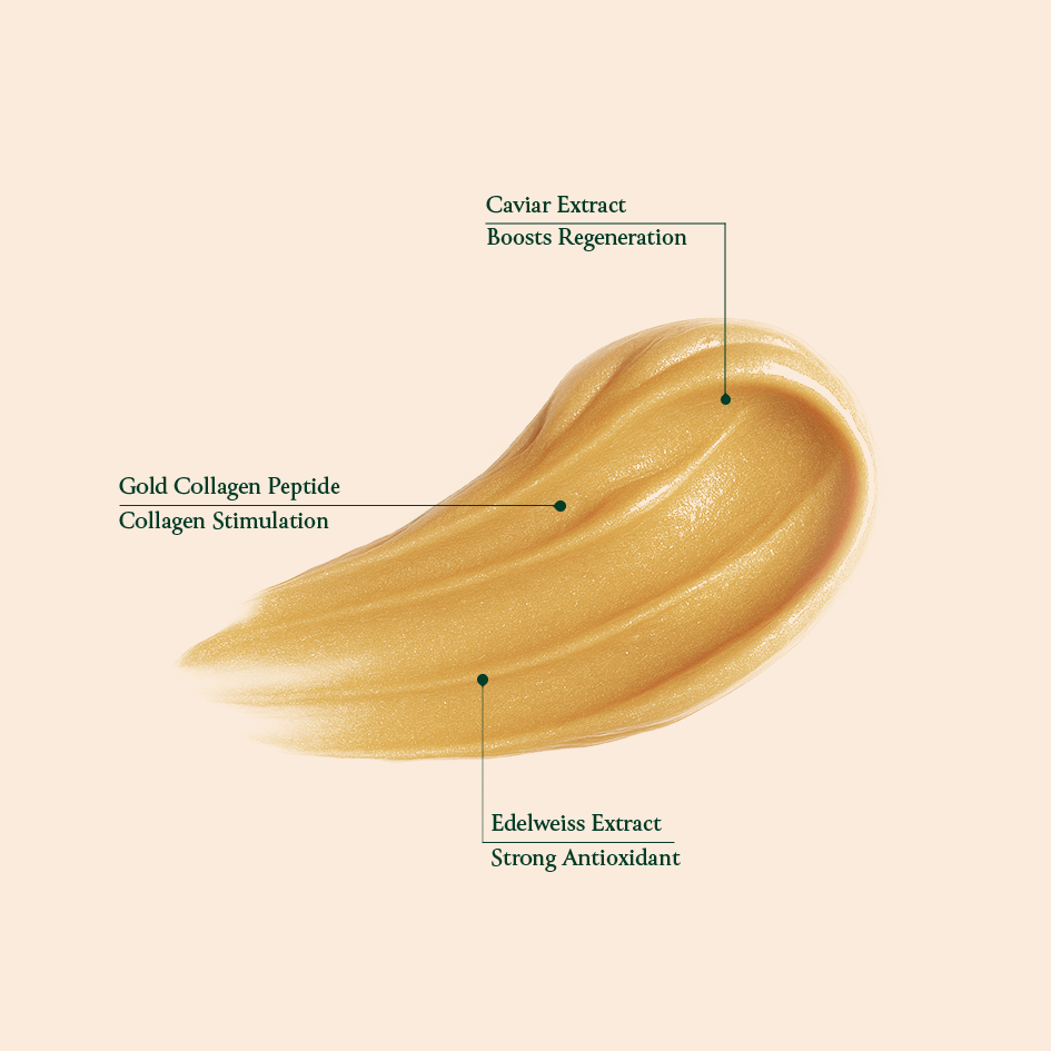 كريم إكسير الذهب والكافيار
